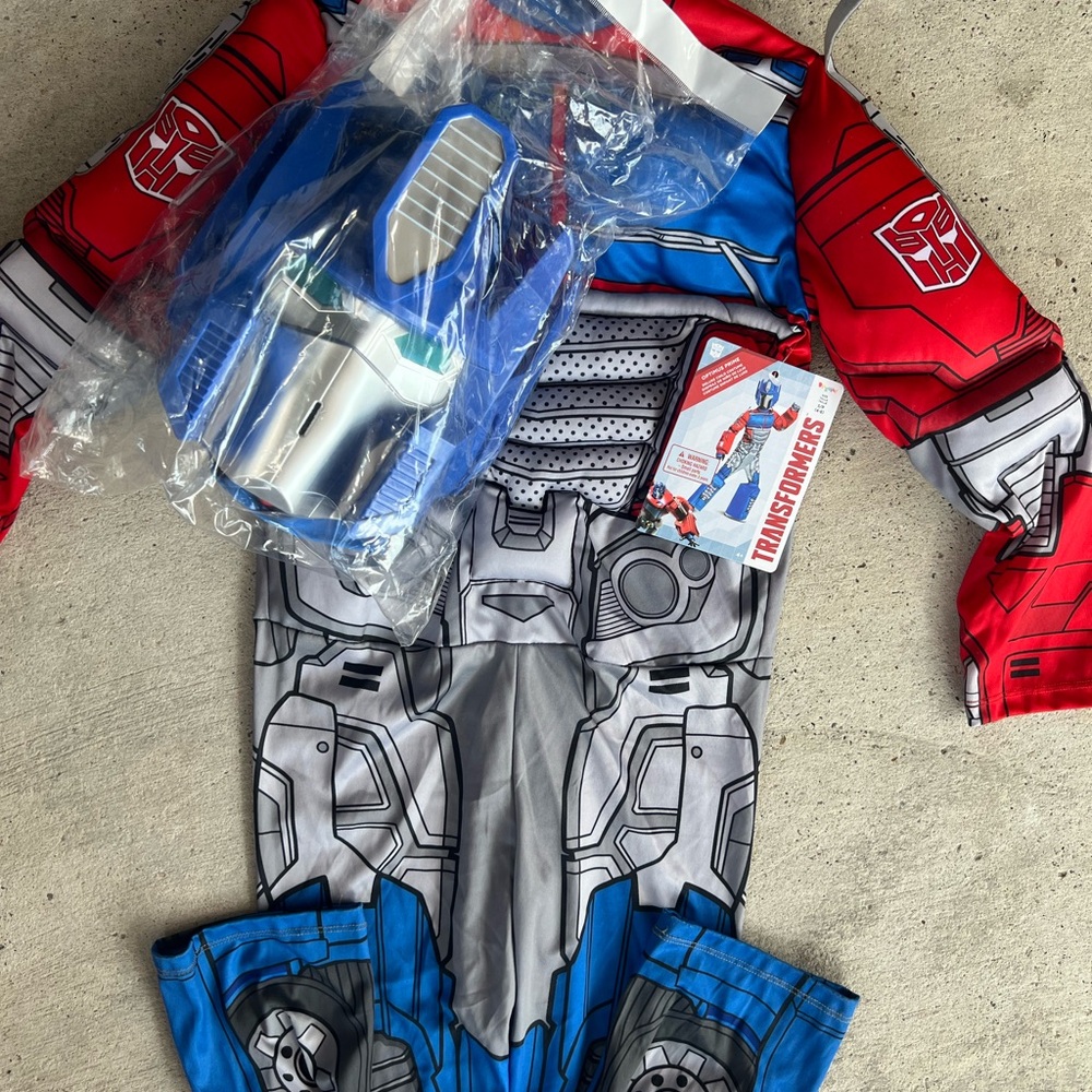 KIDS TRANSFORMER OPTIMUS PRIME COSTUME